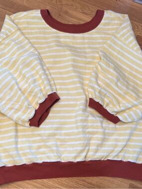 Pilcro - Anthropologie Niki Bubble Sweatshirt